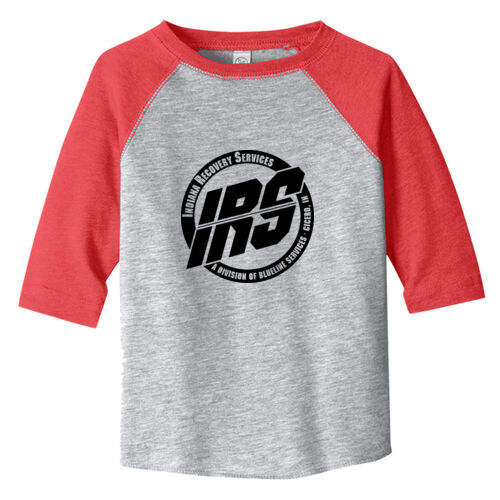 Toddler Baseball Fine Jersey Tee - Black Thumbnail