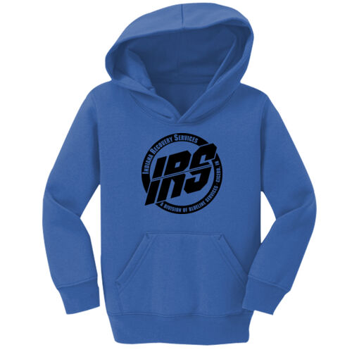 Toddler Core Fleece Pullover Hooded Sweatshirt - Black Thumbnail