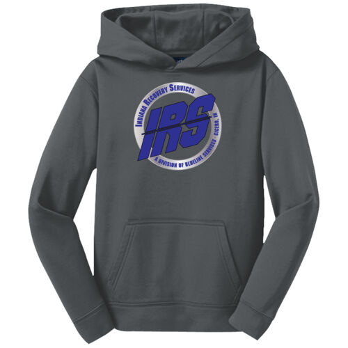 Youth Sport Wick ® Fleece Hooded Pullover - Color Thumbnail